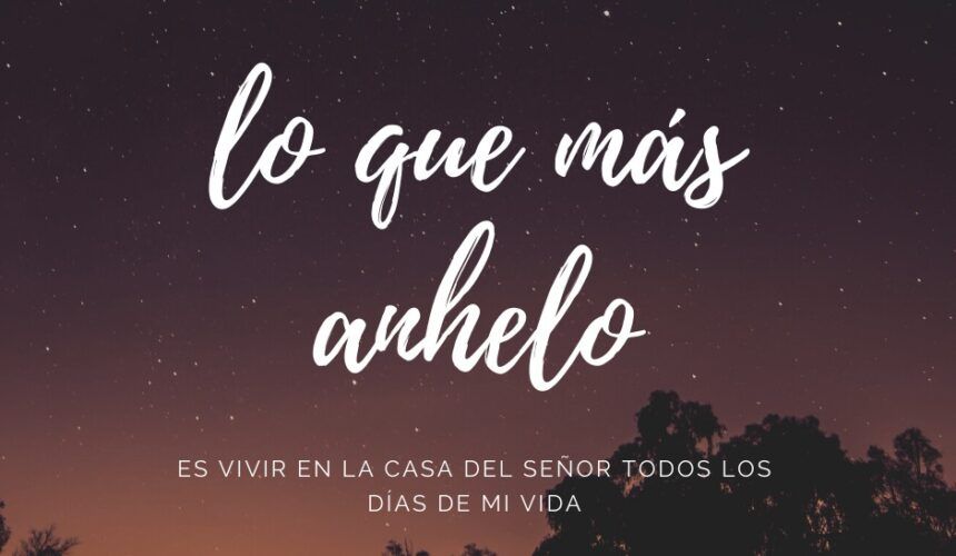 Lo Que Más Anhelo Lo Que Más Anhelo