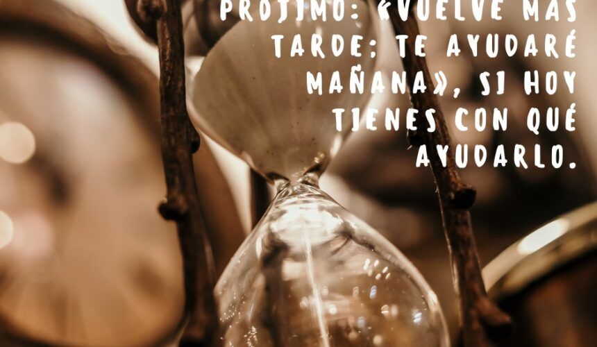 Procrastinación del Bien Procrastinación del Bien