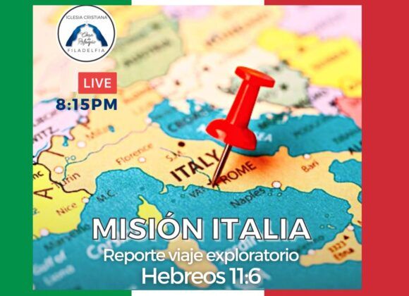 MISIÓN ITALIA (Agosto 17 del 2021)
