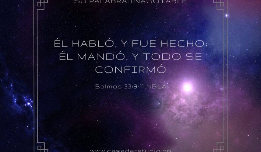 Su Palabra Inagotable Su Palabra Inagotable