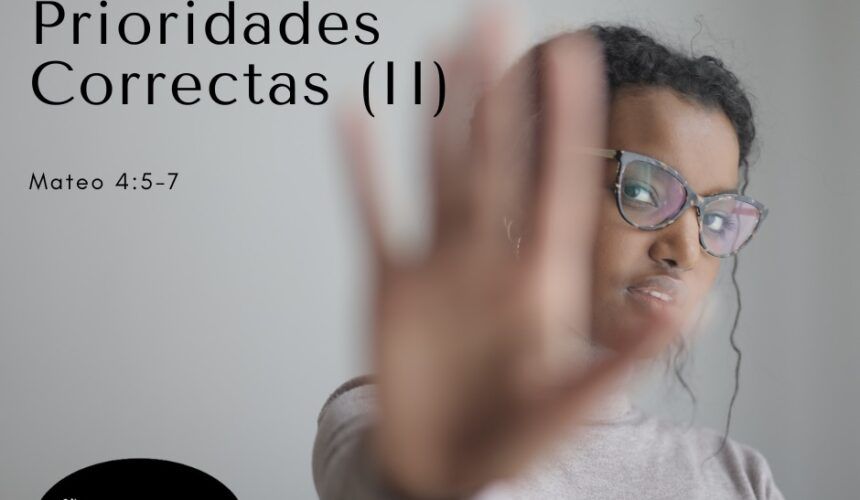 Eligiendo Prioridades Correctas 2 Eligiendo Prioridades Correctas 2