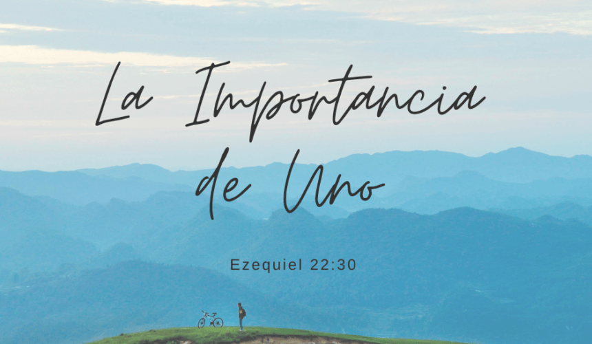 La Importancia del Uno La Importancia del Uno