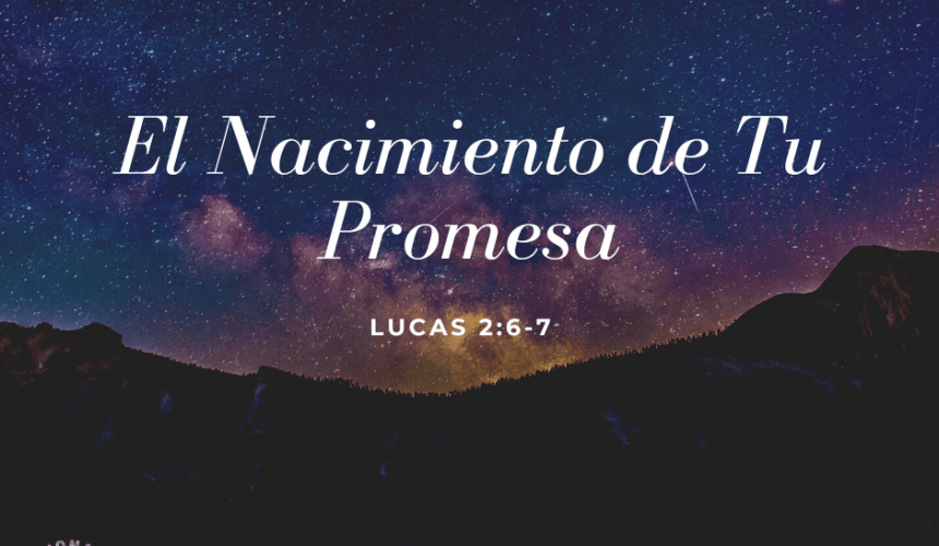 El Nacimiento de tu Promesa El Nacimiento de tu Promesa