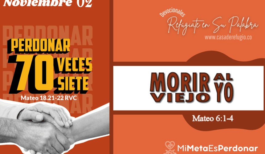Morir al Viejo Yo Morir al Viejo Yo