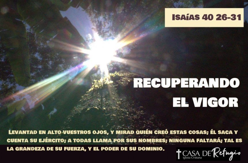 RECUPERANDO EL VIGOR 17-08-25