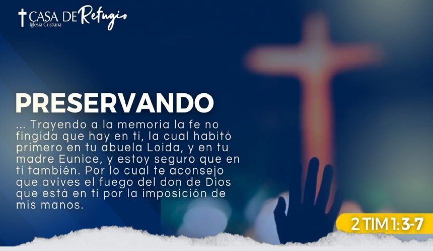 PRESERVANDO 18-05-25